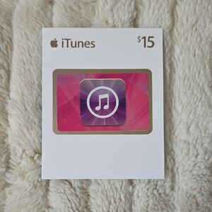 Super VINTAGE HTF NOSTALGIA***Apple iTunes Gift Card with Pink and Purple Design